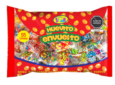 Huevitos Envuelto Trome x 55 UND